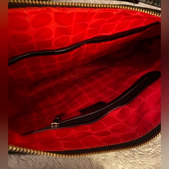 Kate Spade Black Patent Leather Zip Hobo Bag - Picture 4 of 4